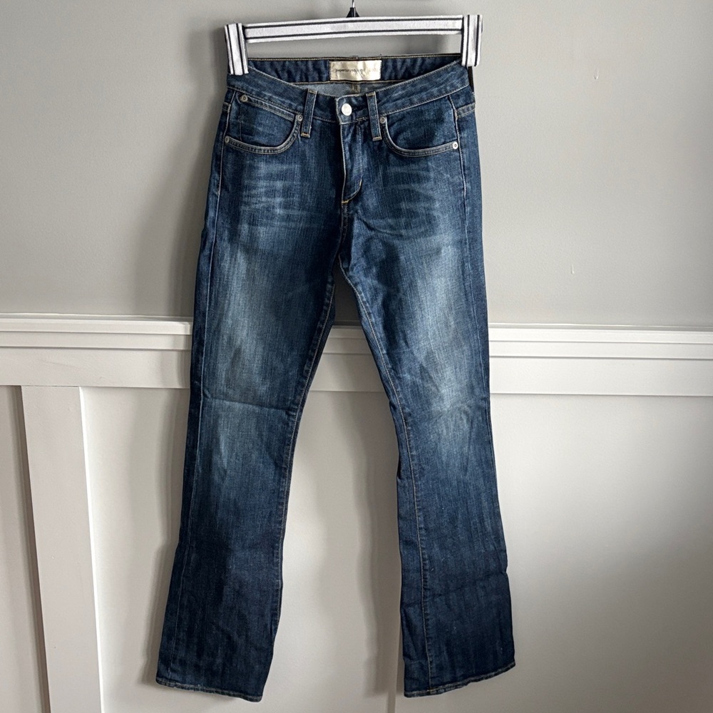 Paper Denim & Cloth Dark Blue Bootcut Jeans
